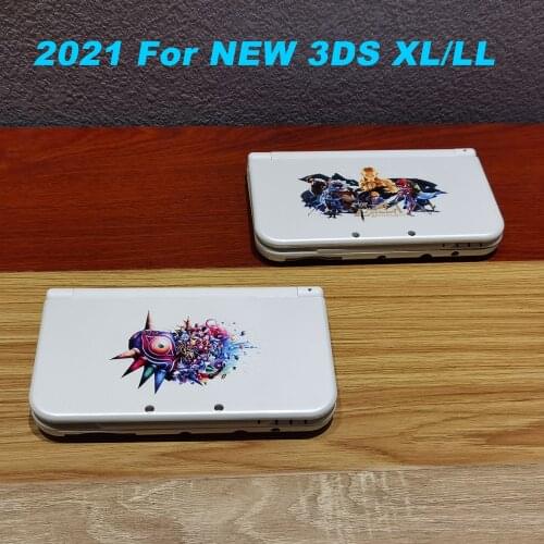 2021 High Quality New Top and Bottom Cover Shell Case Repair Part For New 3DS XL Game Console Case