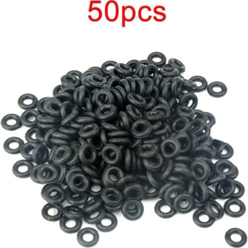 50pcs M3 O-Shaped Tower Control Shock Absorber Silica Gel Seal Damping Ring Shockproof Elasticity Buffer for RC Drone FPV Parts