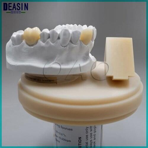 A1 A2 A3 and clear dental PMMA resin disc 98*14mm for CAD/CAM dental lab materials with step