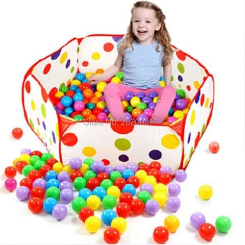 Hexagon/square large play tent ocean ball pool childrens happy play pool,Portable Foldable sport house lawn wild meal tent