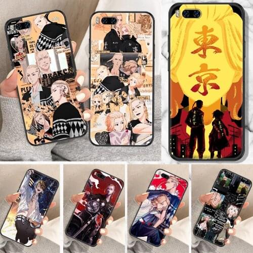Tokyo Revengers Phone Case For Xiaomi Mi Note 8 9 10 11 9T 10T A3 Lite Pro Ultra black silicone waterproof fashion hoesjes tpu