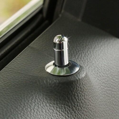ABS Car Decoration Bolt Door Lock Stick Pin Cap Case For Chevrolet Cruze Trax 2009 - 2016 Accessories 8Pcs/Set