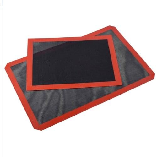 Hot Non-Stick Oven Sheet Liner High Temperature Resistance Commercial Grilled Net For Cookie/Bread/Biscuits Baking Mat Kitchen