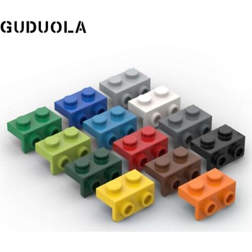 Guduola Building Block Bracket 1 x 2 - 1 x 2 (99781) Small Particle MOC Build Assembly Blocks Toys 70pcs/lot