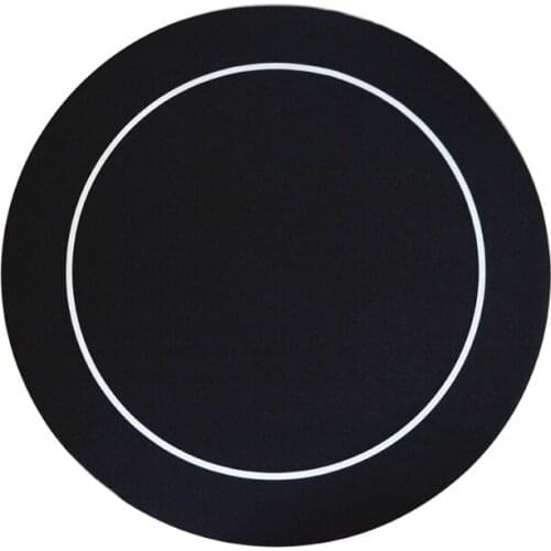 Black/green Poker Round Rubber Mat Texas'em Poker Game Table cloth Casino Layout gambling Poker Cloth with Shoulder Bag