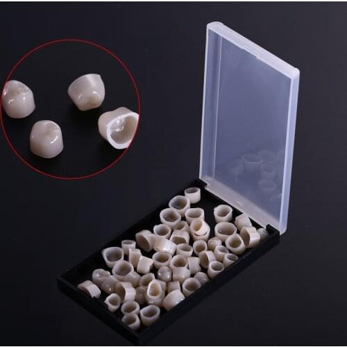 1 Box Dental Repair Material Dental Crown Sleeve For Anterior Posterior Teeth