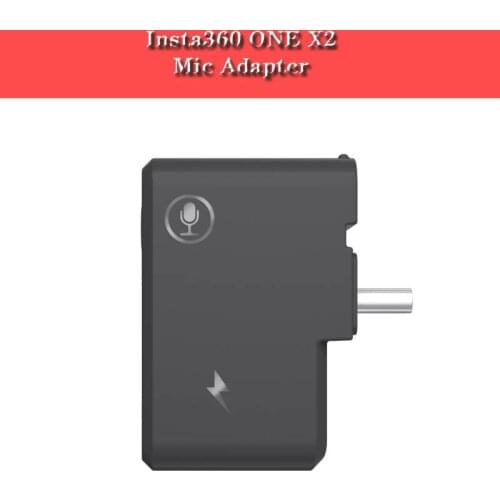 Insta360 ONE X2 Mic Adapter for Insta360 ONE X 2 Original Accessory In Stock