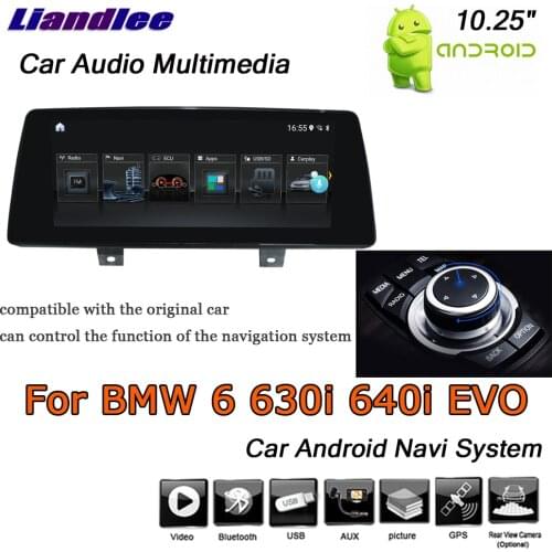 For BMW 6 Series 630i/640i EVO 2017-2019 Android 10.0 Player Multimedia System Carplay Androidauto GPS Navigation HD Screen