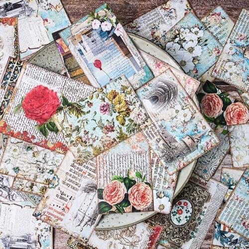 KLJUYP Retro Palace Paper Stickers for Scrapbooking Happy Planner/Card Making/Journaling Project