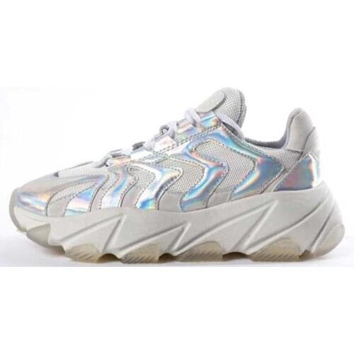 2019 The New Listing Casual Fashion Genuine Leather Ladies Sneakers Comfortably breathable Anti skid and wear resistant