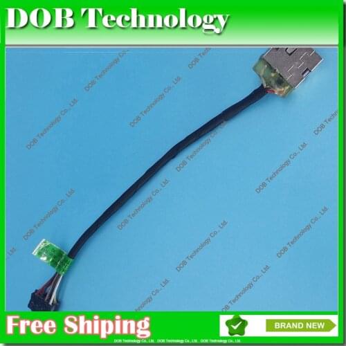Genuine For HP TouchSmart 11 Laptop CBL00379-0100 717370-YD6 DC Power Jack Plug Cable P/n:015_0301_1516_A