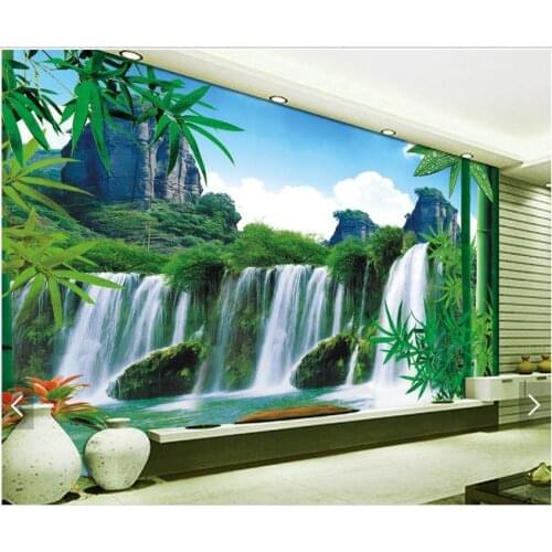 Custom photo wallpaper 3d wall murals wallpaper scenery mural background wall - has a long history 3d living room wallpaper
