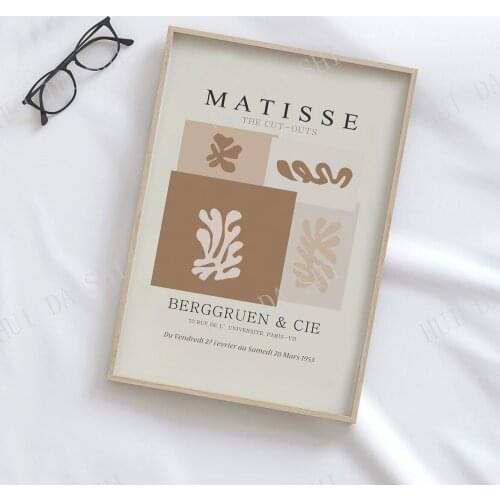 Matisse Cutout Poster - Henri Matisse Print, Matisse Leaf, Abstract Wall Art, Modern Decor, Lithograph, Minimal Poster