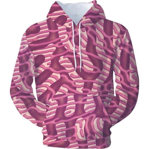 Pull over green and brown Irregular geometry cross pattern custom design logo Hoodie