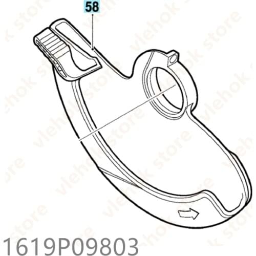 Pivoting Blade Guard for BOSCH GKS7000 TKS7000 1619P09803 Circular hand saw Power Tool Accessories Electric tools part