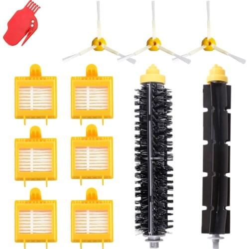 Replacement Hepa Filter Side Brush Bristle Beater Brush kit for iRobot Roomba 700 Series 760 770 780 790 Robot Vacuum Cleaner