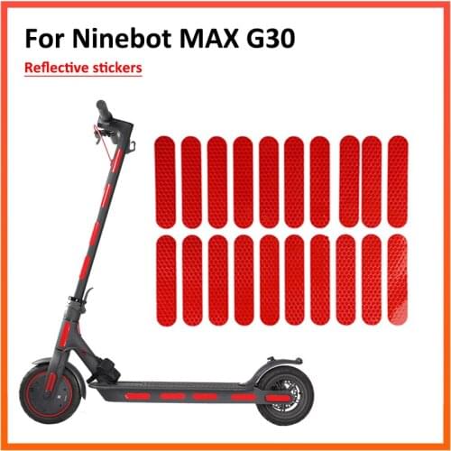 Body Reflective sticker for Ninebot Max G30 M365 kickscooter Electric Scooter Multi-functionsafe Warning Stickers Accessories