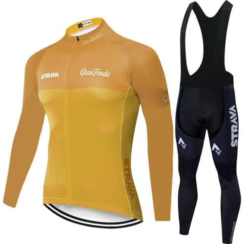 New STRAVA cycling jersey summer spring ropa de ciclismo hombre 2020 Bike pants Set trajes de ciclismo para hombre 20D Gel pad