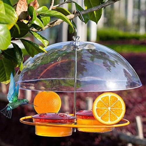 Hanging Bird Feeder Squirrel Proof Feeding Station Garden Hanging Seed Dispenser Garden Patio