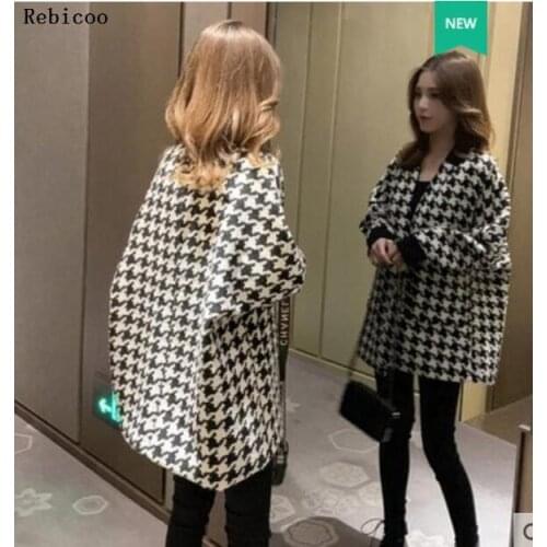 Fashion Women Woolen Overcoat Poncho Winter Autumn Cape Poncho Batwing Cloak Coat Outerwear With Fur Collar