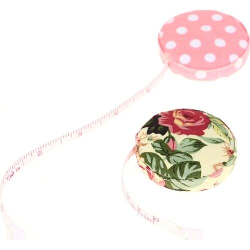 1PC Multi-Styles 1M/1.5M Mini Retractable Portable Ruler Measure Tape Fabric Tailor Ruler Sewing Tools