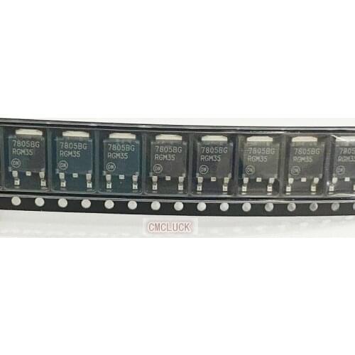 10PCS MC7805BDT linear regulators (they) the TO-252-2 (DPAK) brand new original products