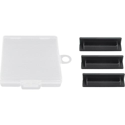 3pcs Terminal Short-circuit Protector Battery Dust Cover Charging Port Moisture Proof RC Drone Plug Easy Install For Mavic Air 2