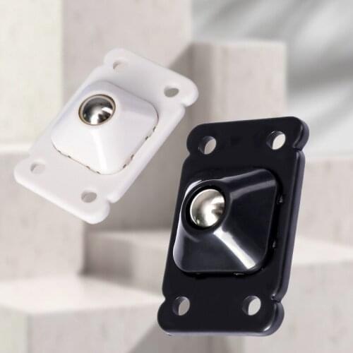 4Pcs Adhesive Universal Pulley Household Storage Box Self-adhesive Pulley Noiseless And Scratch-free Universal Wheel Furniture