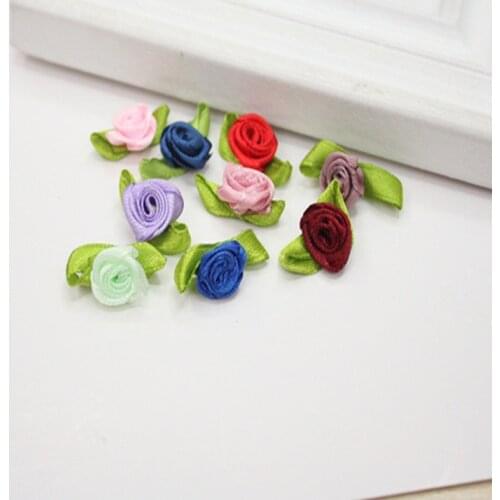 500pcs 3cm Handmade rose flowers for wedding/party/Christmas DIY