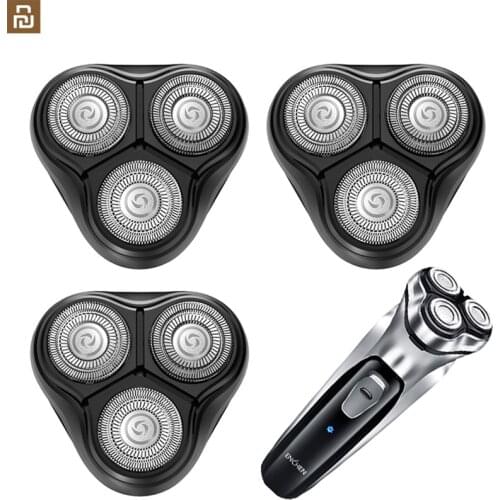 Enchen Black Stone Replacement head Electric Shaver Mens Razor 3D Floating Blade Head, Removable Blade Wash 3