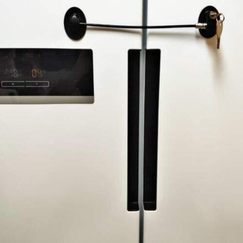 Infant Security Cabinet Lock Refrigerator Door Lock Black Practical Baby Safety Window Restrictor Prevent Children Falling Tools