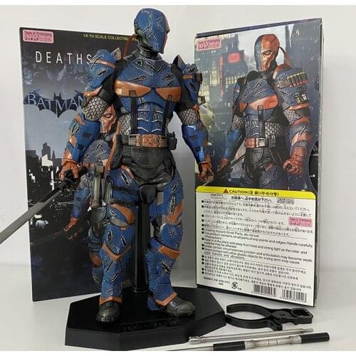 Crazy Toys 1/6 Deathstroke Figure Play Arts Team of Prototyping Deathstroke Action Figure Collection Toys