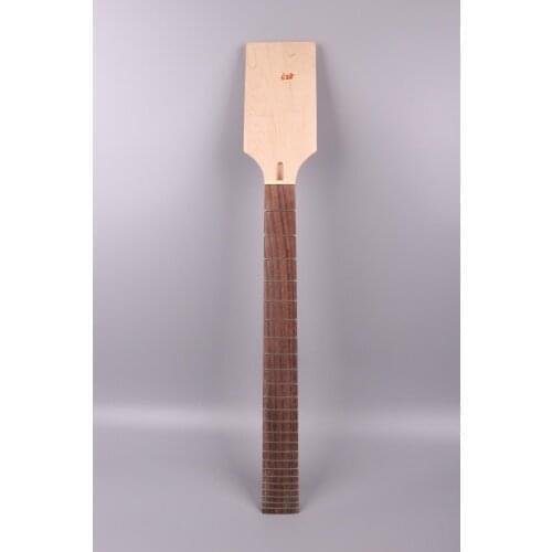 Unfinished New electric guitar neck Mahogany Rosewood 24 fret 25.5 inch 55.5heel width