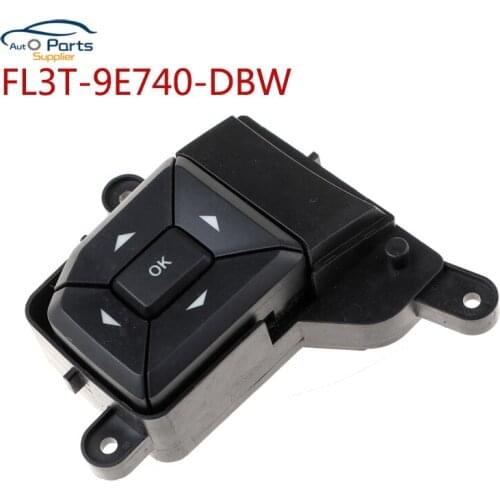 FL3T-9E740-DBW For Ford Cruise Switch Multifunction Steering Wheel Switch Volume Button Switch FL3T9E740DBW