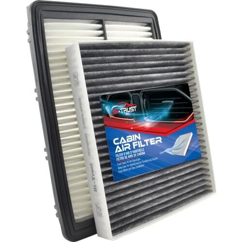 Bi-Trust Set of Engine & Cabin Air Filter Replacement for Hyundai Sonata 2015-2019 CA11942,28113-C1100,CF12151,97133-C2000