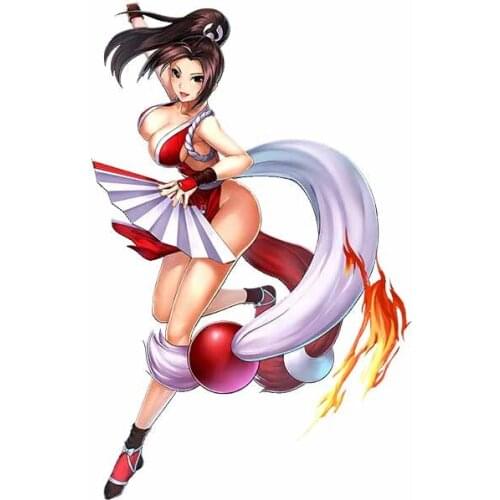 Beauty Anime Car Stickers Funny Car Styling Cover Scratches Bumper Bodywork Windshield Cartoon Protector Decal Kk13*8cm