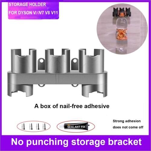 Storage Bracket Holder Absolute Vacuum Cleaner Parts Accessories Brush Tool Nozzle Base For Dyson V7 V8 V10 V11vacuum Cleaner#g4