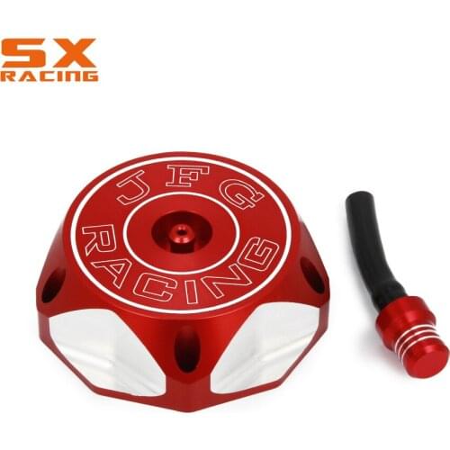 Motorcycle Gas Cap Oil Cap Tank Fuel Cover For HONDA CR85R 03-07 CR125R 00-07 CRF150R 07-17 CRF230F 04-15 CR250R 00-07