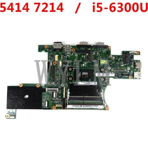 100% Working For Dell Latitude 5414 7214 Rugged Extreme Motherboard Core i5-6300u 2.4GH 02G79W/043RD6 laptop mainboard tested ok