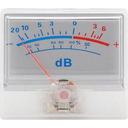 Panel VU Meter Bulb Warm Back Light Recording Level Amp Meter VU Meter Stereo Amplifier Board DB Sound