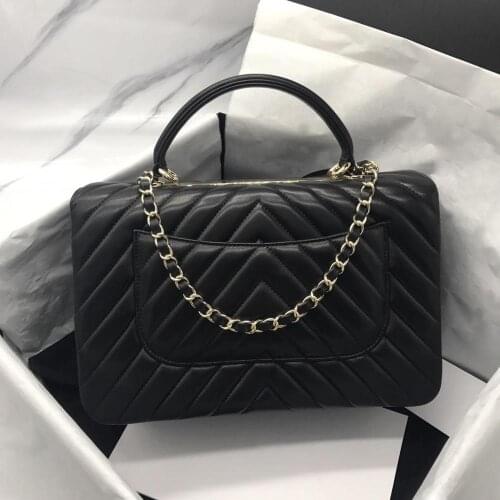 Fantastic 2019 genuine Leather Luxury Fashion Handbags Women bag Runway For Female Ladies Europe Brand