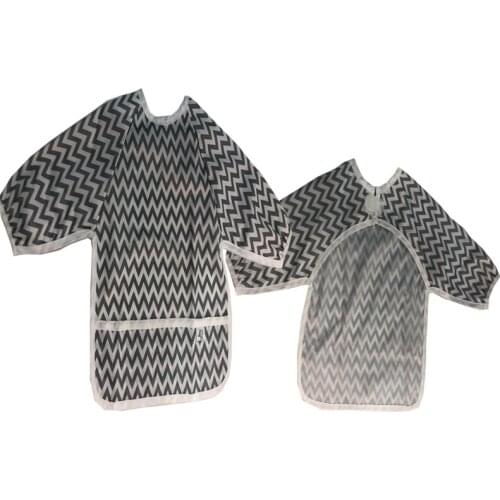 High quality Baby Toddler Kids Waterproof Long Sleeve Bibs Apron Mickey Cartoon Feeding Smock