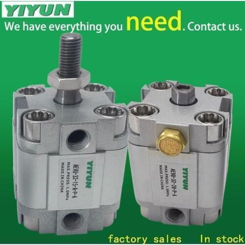 YIYUN Compact cylinder AEVU-16-30-A-P-A AEVU-16-35-A-P-A AEVU-16-40-A-P-A AEVU-16-45-A-P-A AEVU-16-50-A-P-A AEVU series