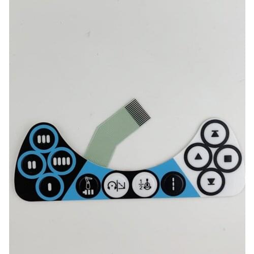 10 pieces Membrane Keypad for ABB Teach Pendant DSQC679 3HAC028357-001 ABB IRC5 Flex Pendant Membrane Keyboard Repair