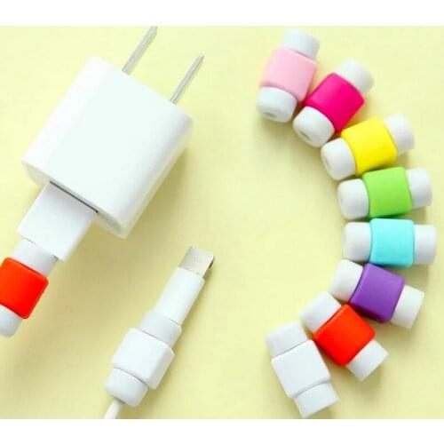 10 Pcs Mini USB Cable Protector Cord Protection Wire Cover For Phone Tablet Data Charger Earphone Line Protected Cover GDeals