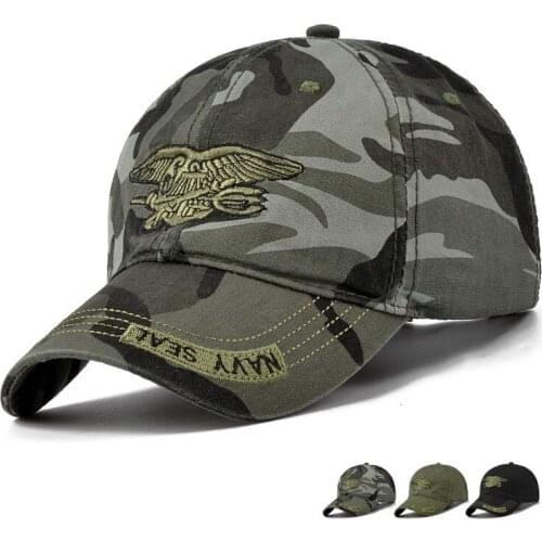 2020 Mens Snapback Camouflage Tactical Hat Army Tactical Baseball Cap Head Camouflage Caps Sun Hat Hats for Men and WomenF221