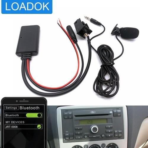300CM 6000CD 6006CDC 5000CD CAR STEREO DEVICE BLUETOOTH AUX ADAPTER AUDIO CABLE For FORD FOCUS MONDEO 6000 CD MP3