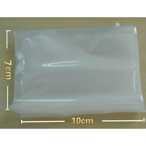 Free shipping vacuum sealing machine, packaging air drying, dry wet and dry bag 7x10cm lines vacuum-packed bag NEW