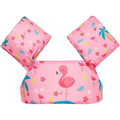 Baby Float Cartoon Arm Sleeve Life Jacket Swimsuit Foam Safety Swimming Training Floating Pool Float Swimming Ring