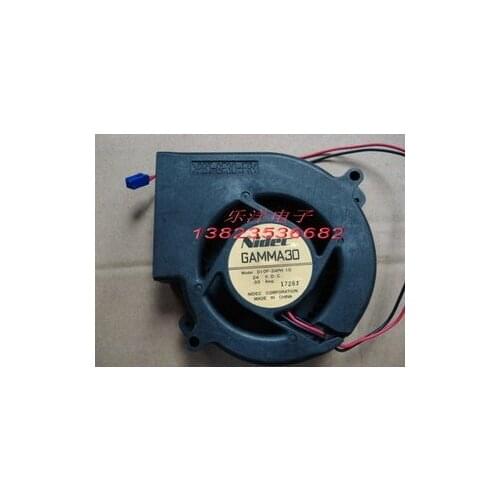 Original NIDEC9733 24V 0.33A D10F-24PH 10Two-wire turbine centrifugal ball blower- Cooling fan